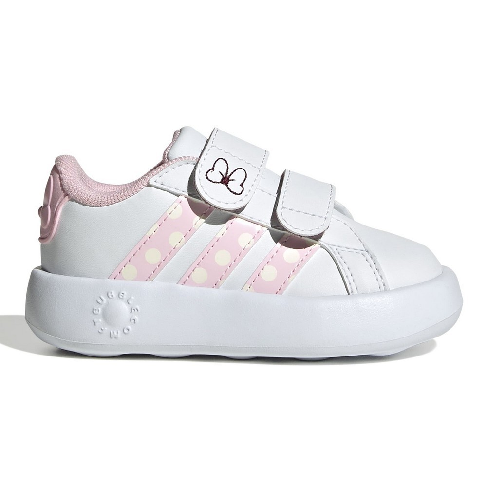 TÊNIS ADIDAS GRAND COURT MINNIE MOUSE BRANCO INFANTIL