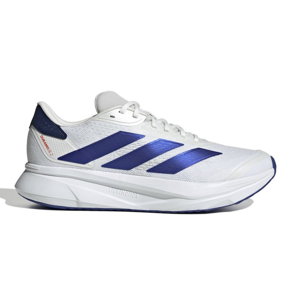 TÊNIS ADIDAS DURAMO SL2 BRANCO COM ROXO MASCULINO