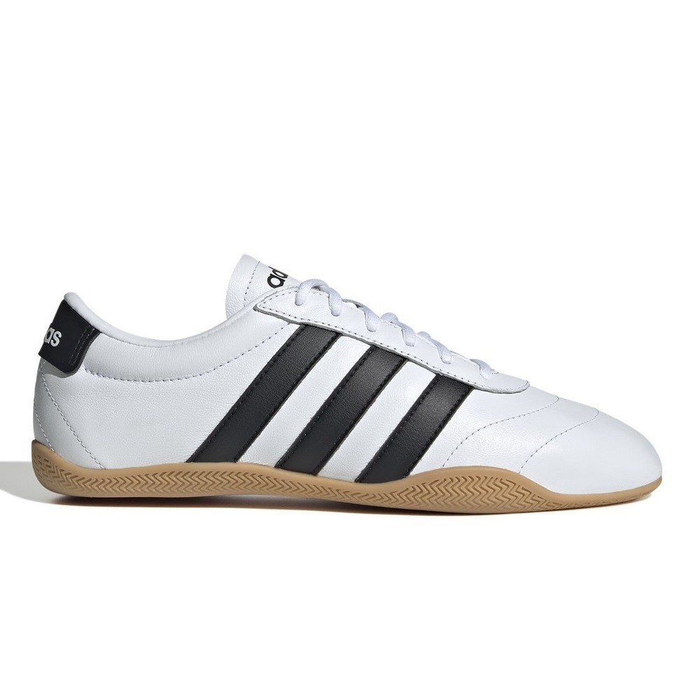 TÊNIS ADIDAS GRAND COURT LO BRANCO COM PRETO FEMININO