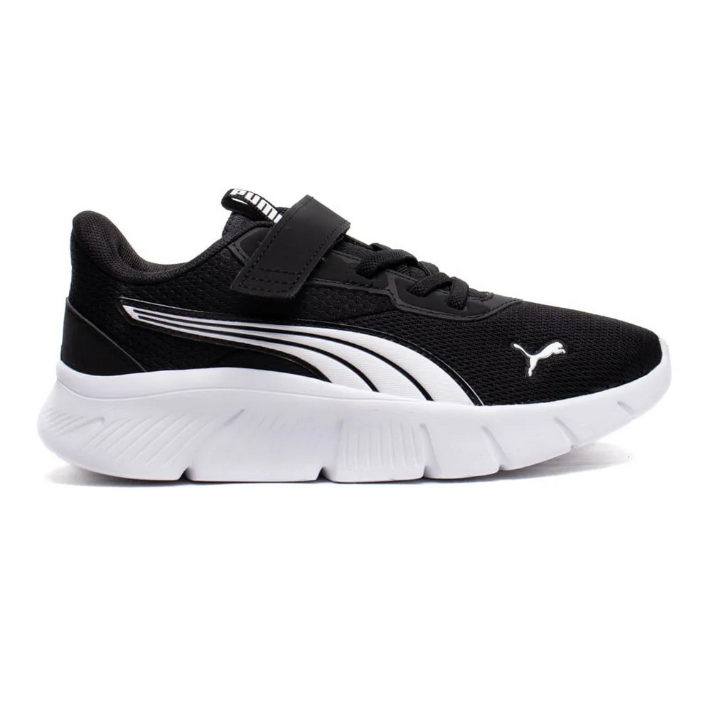TÊNIS PUMA FLEXFOCUS MODERN AC+ PS PRETO COM BRANCO JUVENIL