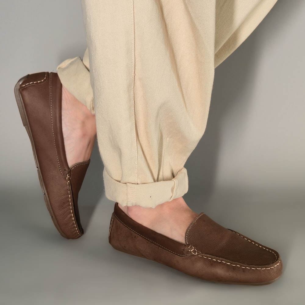 MOCASSIM DEDMAR BASICO MARROM FEMININO
