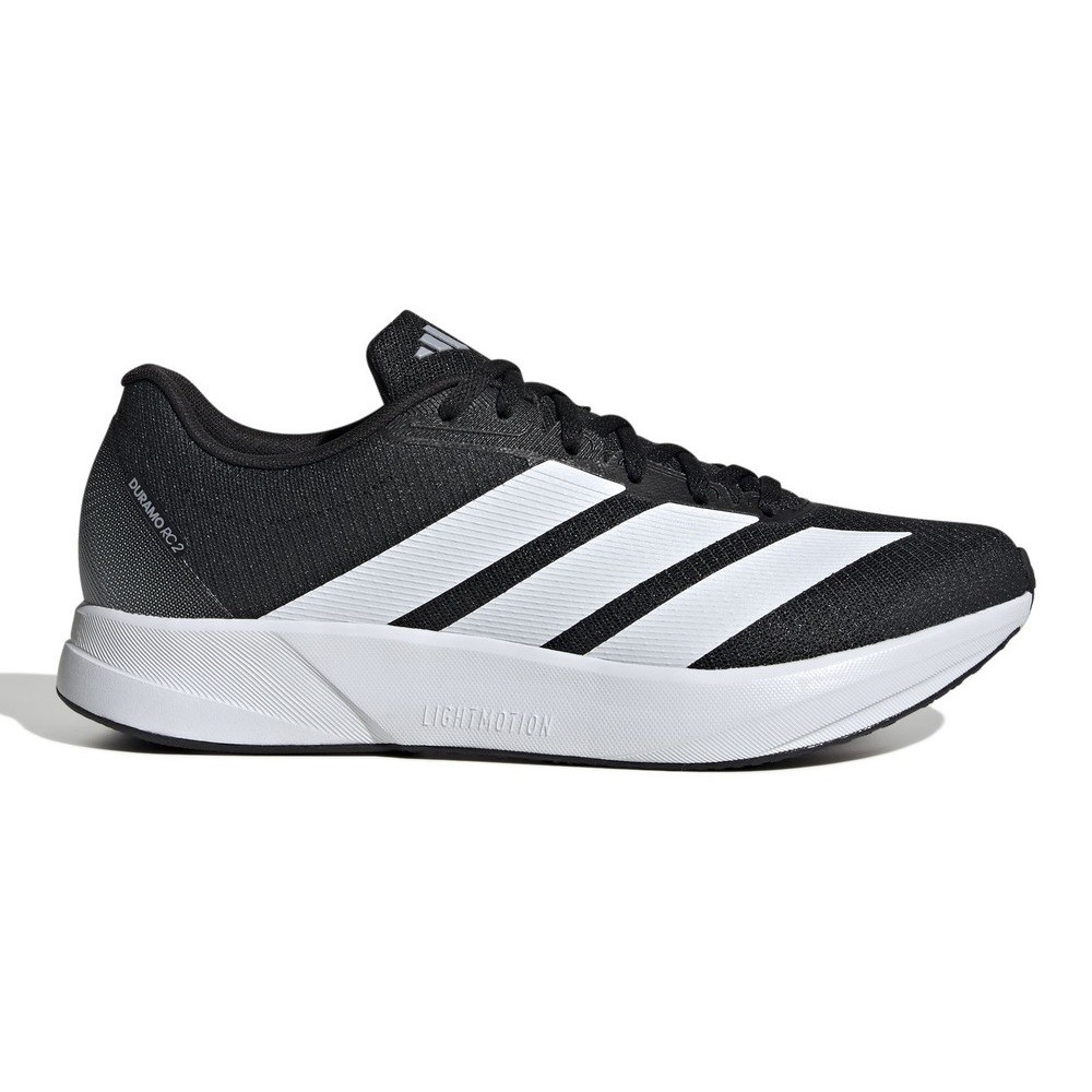TÊNIS ADIDAS DURAMO RC 2 PRETO COM BRANCO MASCULINO
