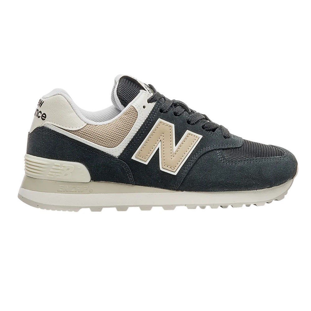 TÊNIS NEW BALANCE 574V2 PRETO COM BEGE FEMININO