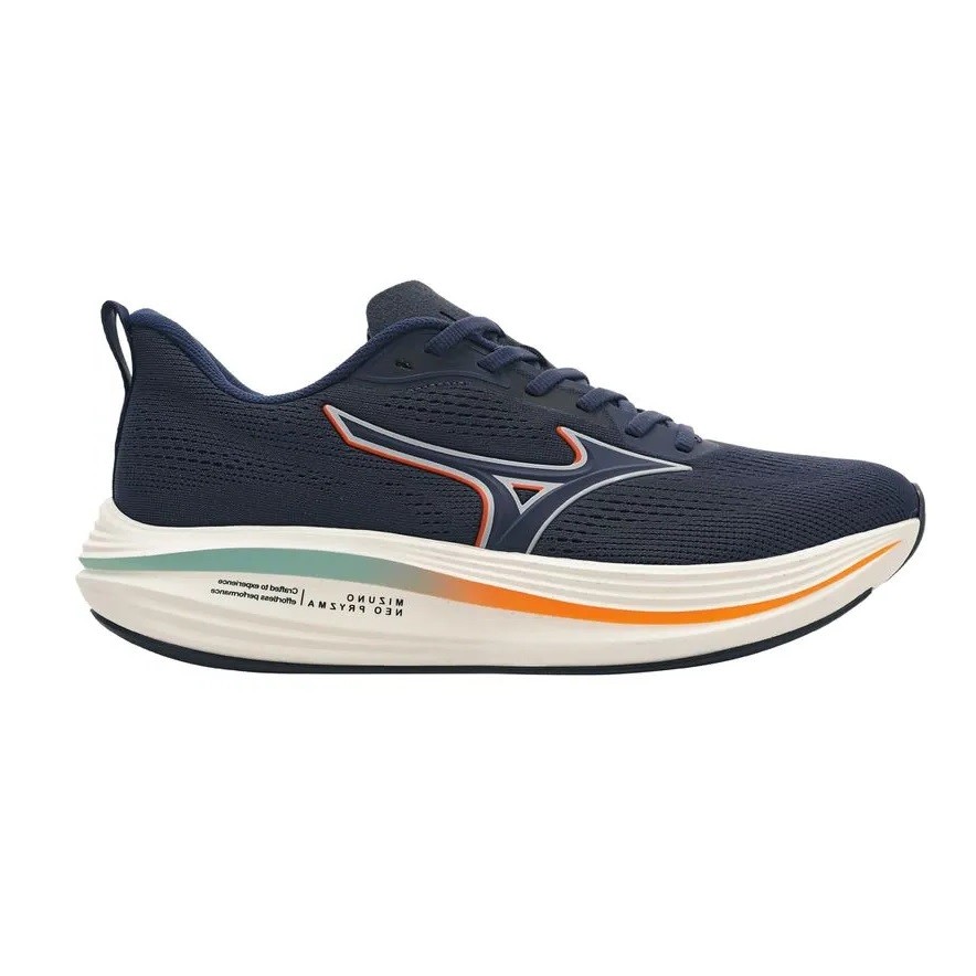 Tênis mizuno neo pryzma azul marinho :: Amil Calçados