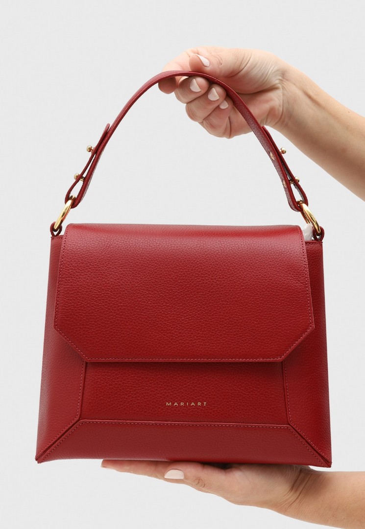 BOLSA MARIART AMÊNDOA VERMELHA FEMININA