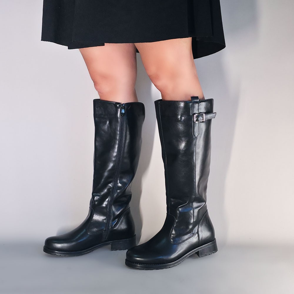 BOTA MOONCITY FIVELA PRETA FEMININA