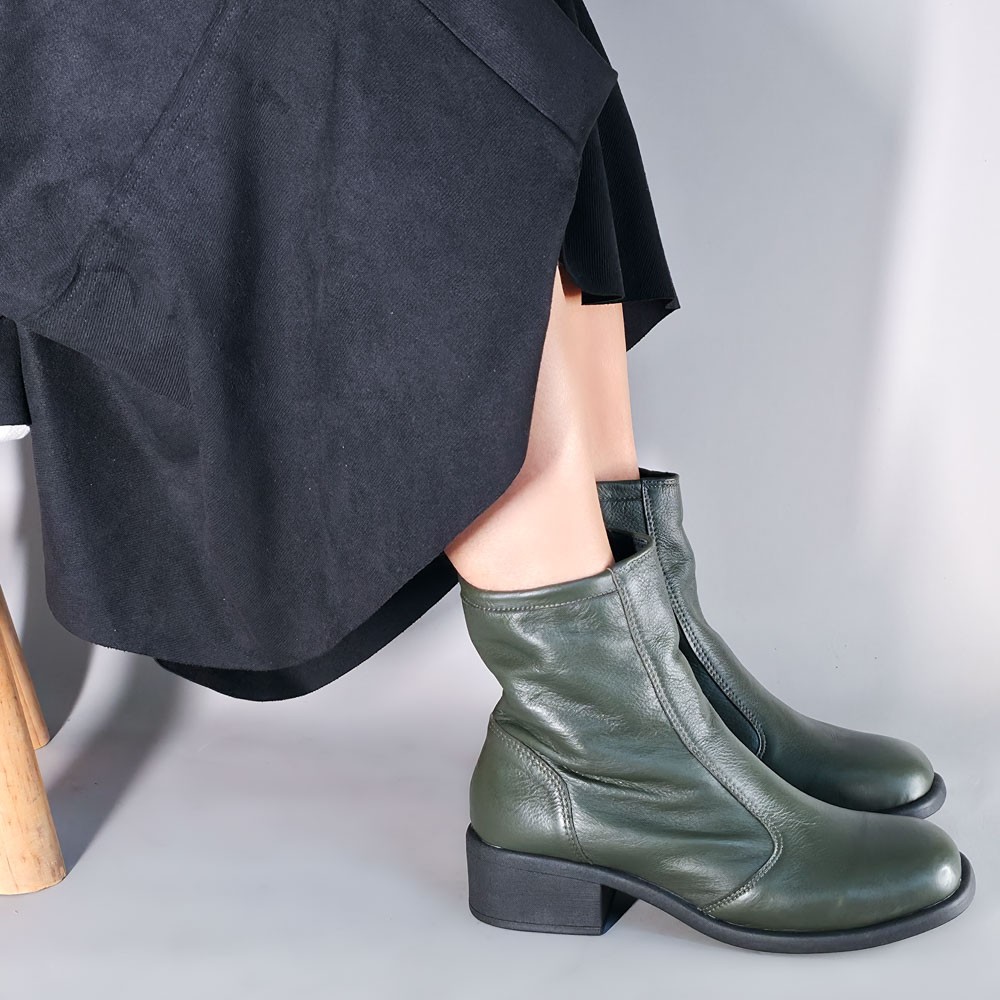 BOTA ZIMBAUÊ DEBRUM VERDE FEMININA