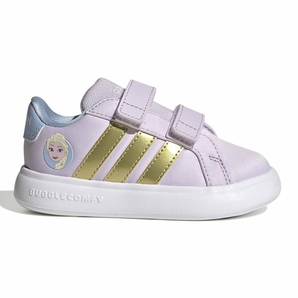 TÊNIS ADIDAS GRAND COURT ELSA ROSA INFANTIL