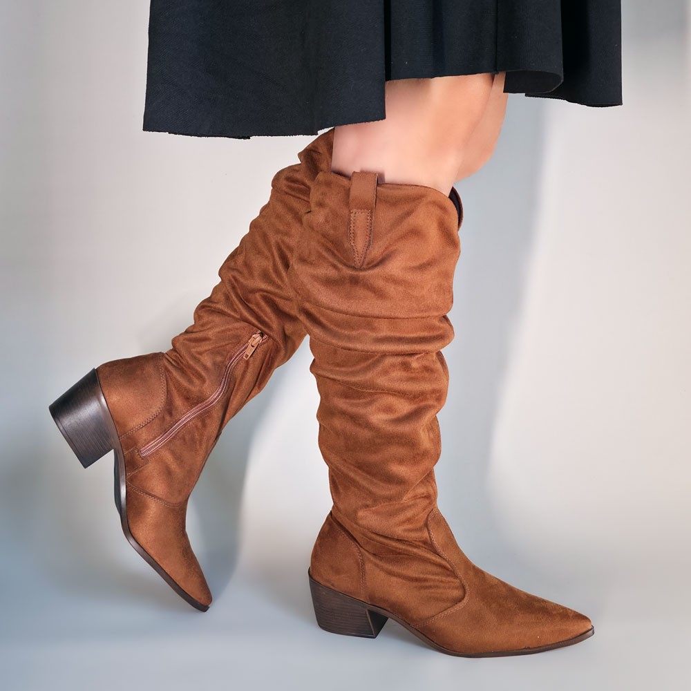 BOTA OFFLINE CAMURÇA CARAMELO FEMININA