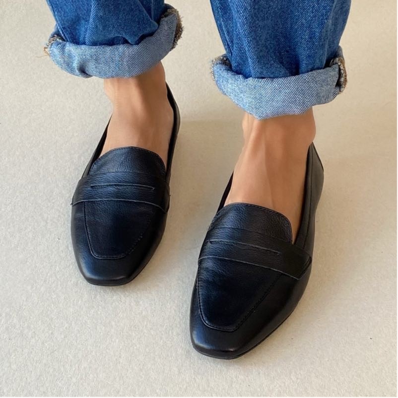 MOCASSIM SANTA FLOR LOAFER PRETO FEMININO