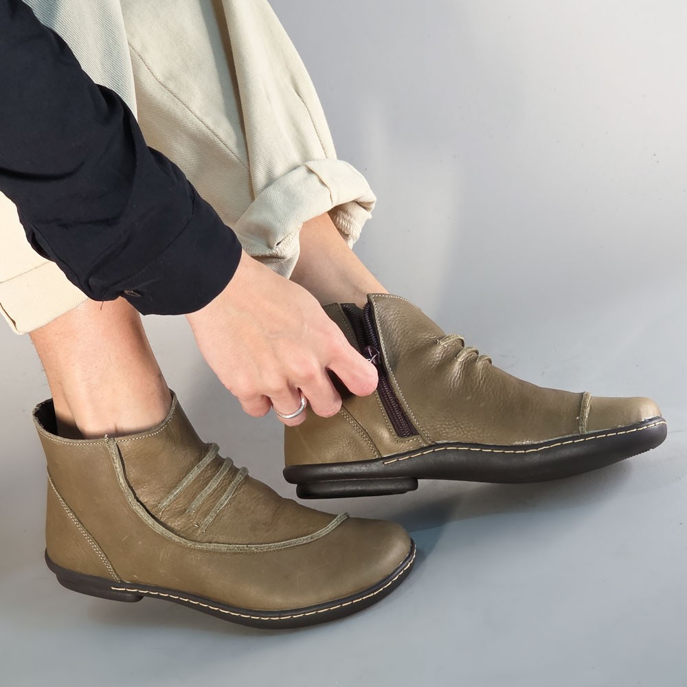 BOTA DEDMAR COMFORT VERDE FEMININA
