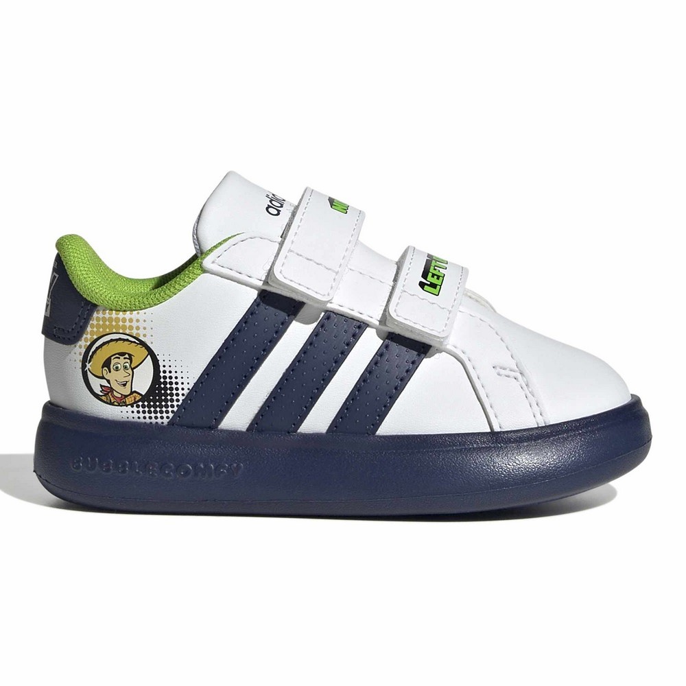 TÊNIS ADIDAS GRAND COURT TOY STORY BRANCO INFANTIL