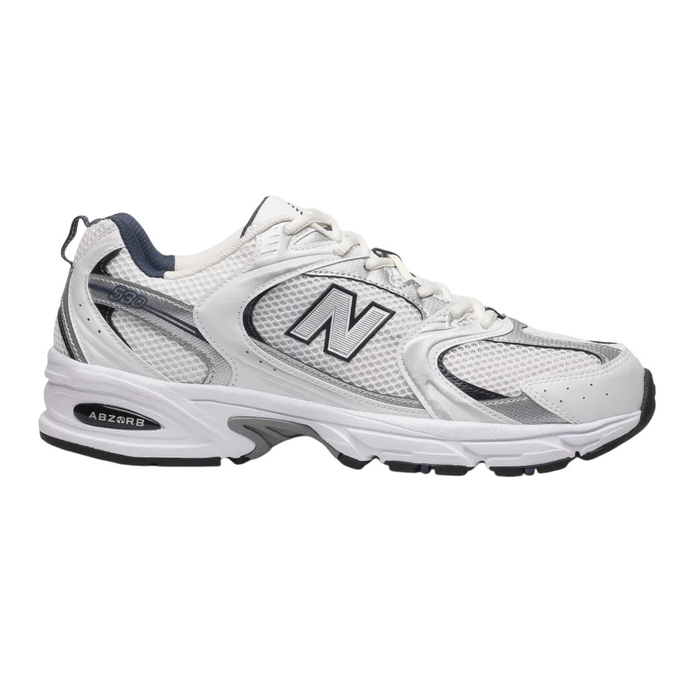 TÊNIS NEW BALANCE 530 BRANCO COM AZUL MARINHO