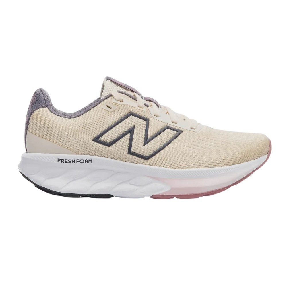 TÊNIS NEW BALANCE FRESH FOAM 520 V9 BEGE COM CINZA FEMININO